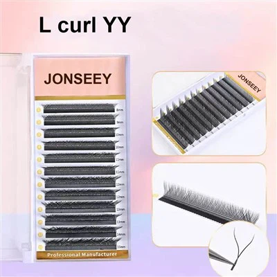 y şekil kirpik uzantıları