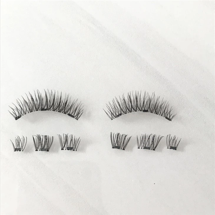 Aplikatörlü Üst ve Alt Manyetik Kirpikler